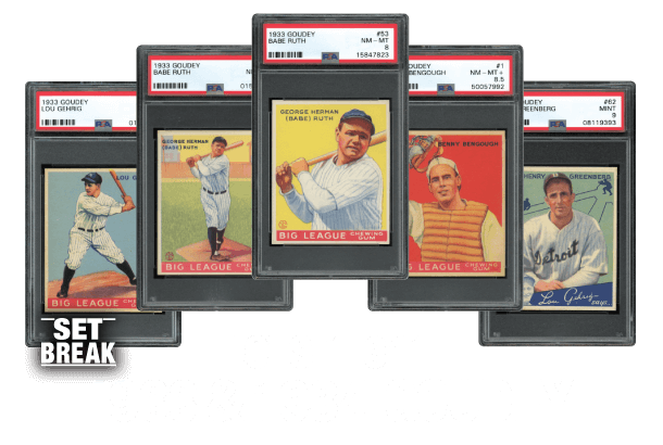 1933 and 1934 Goudey