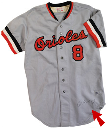 Cal Ripken, Jr. Autographed, (Team-Issued or Game-Worn) 1989 Why Not 30th  Anniversary Jersey - Listing includes Jersey Only