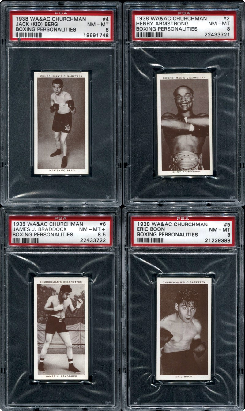 1938 Churchman Boxing Personalities (W.A. & A.C. Churchman) Max