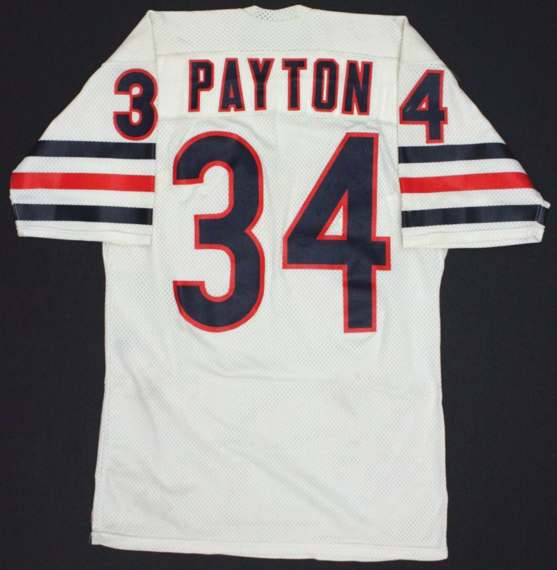 1987 Walter Payton Chicago Bears Jersey Worn in Final Regular, Lot #80062