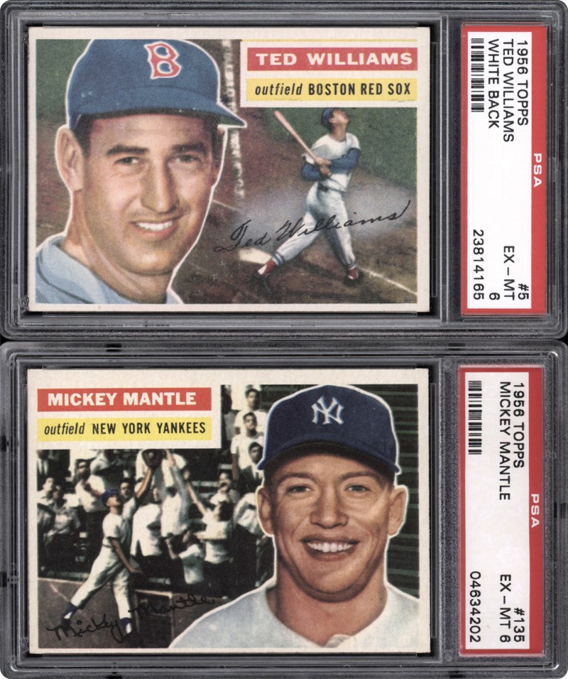 1956 Topps Mickey Mantle PSA