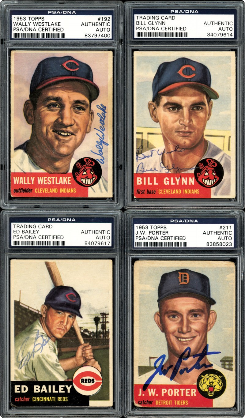 PSA 7 1953 Topps Ed Mathews