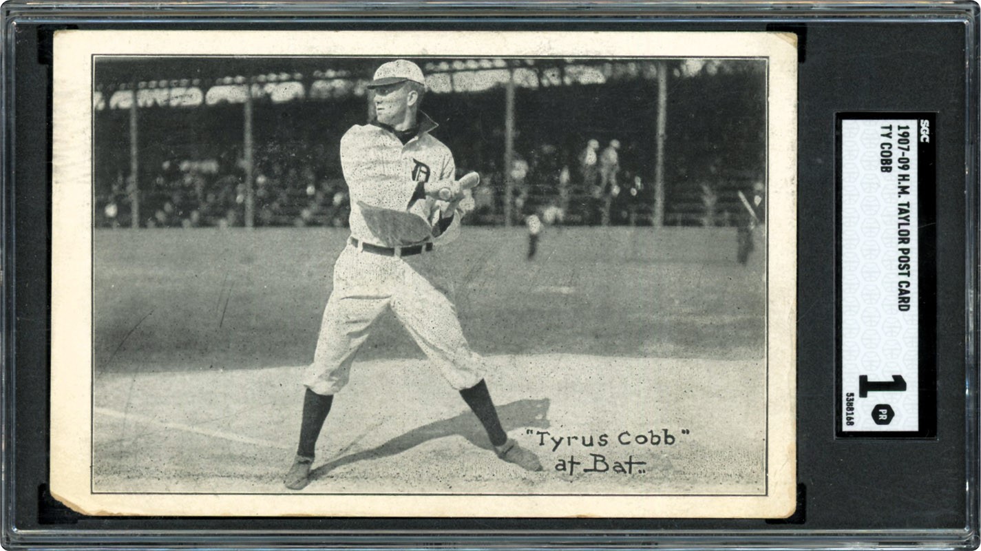 Sold at Auction: Ty Cobb Vintage Postcard