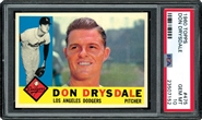1960 Topps #475 Don Drysdale PSA 10