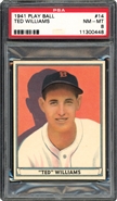 1941 Play Ball Ted Williams PSA 8