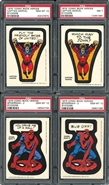 1975 Topps Comic Book Heroes PSA Registered #1 Set