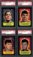 1976 Topps Star Trek Sticker PSA Registered #1 Set
