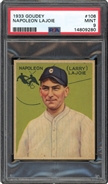 1933 Goudey Nap Lajoie PSA 9