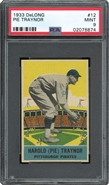 1933 DeLong Pie Traynor PSA 9