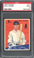 1934 Goudey #11 Paul Waner PSA 9 