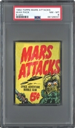 1962 Mars Attacks Wax Pack PSA 8