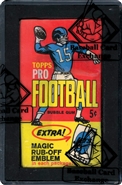 1965 Topps Football Wax Pack BBCE
