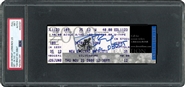 Tom Brady's NFL Debut Autographed First Ticket PSA Graded