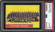 1962 Topps #25 Chicago Bears Team PSA 10