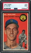 1954 Topps #201 Al Kaline Rookie PSA 9 MINT