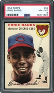 1954 Topps #94 Ernie Banks Rookie PSA 8 NM-MT