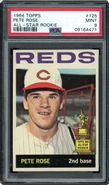 1964 Topps #125 Pete Rose All-Star Rookie PSA 9 MINT