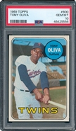 1969 Topps #600 Tony Oliva PSA 10 GEM MINT 