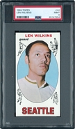 1969 Topps #44 Len Wilkens PSA 9 MINT 