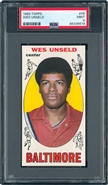 1969 Topps #56 Wes Unseld Rookie PSA 9 MINT