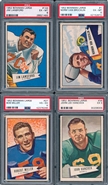 1952 Bowman Large Football Complete PSA Registered Set - #14 on Set Registry with 6.09 GPA